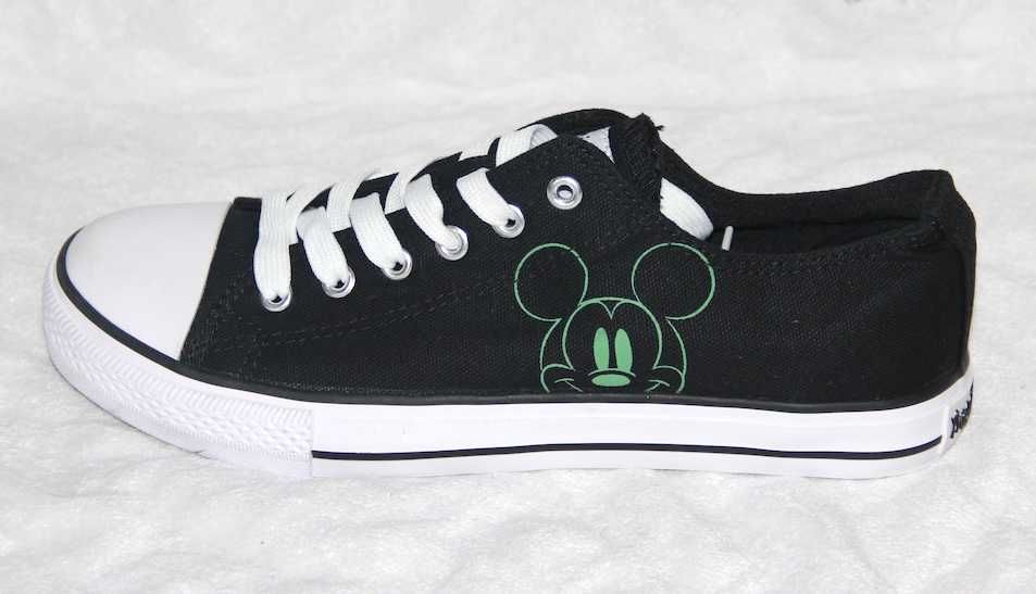 mickey mouse myszka miki czarne trampki 40 sneakersy białe pinko gcds