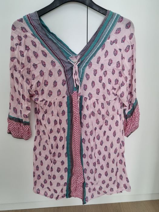 Vestido fluído rosa