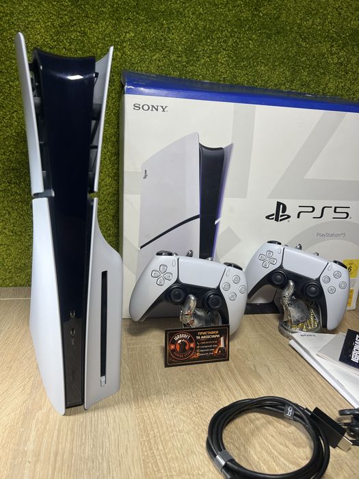 Магазин! Sony PlayStation 5 Slim Blu-ray 1TB White Б/у + DualSense portal