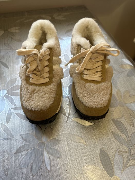 Buty na zime z naturalnym futrem