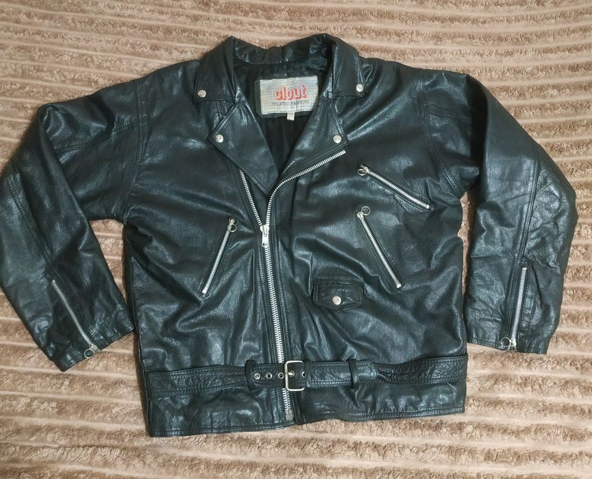 Мужская кожаная косуха  CLOUD related fashions