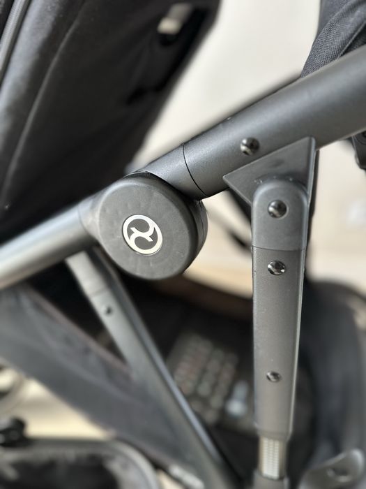 Wózek bliźniaczy spacerówka Cybex Gazelle S czarny