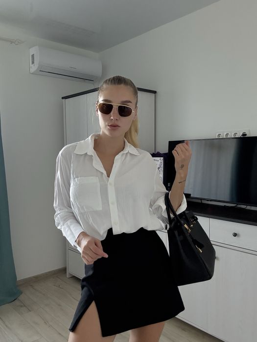 Біла сорочка bershka max mara