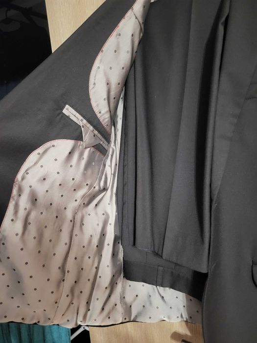 Garnitur Męski Czarny