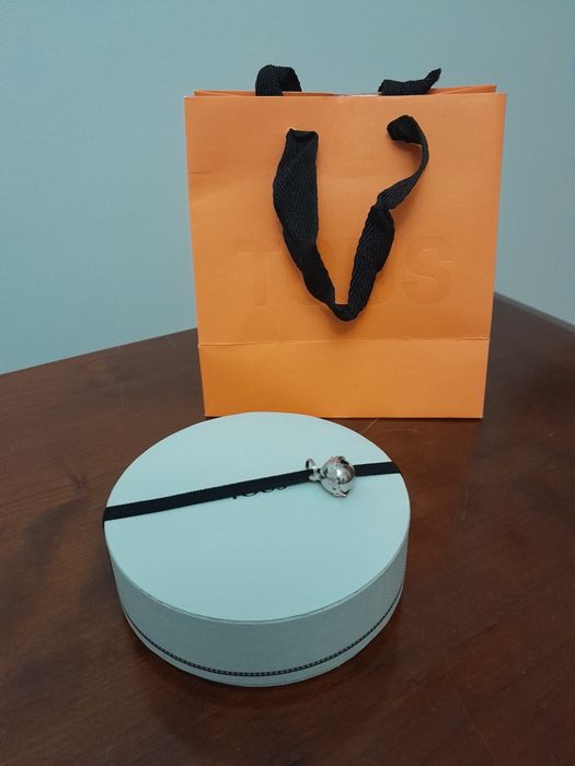 TOUS St. Tropez Colar elástico 43 cm laranja nunca usado