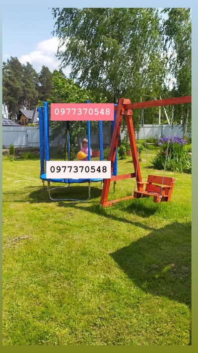 Батут дитячий 252см 312см 374см 404см 435см 465см 490см Homart