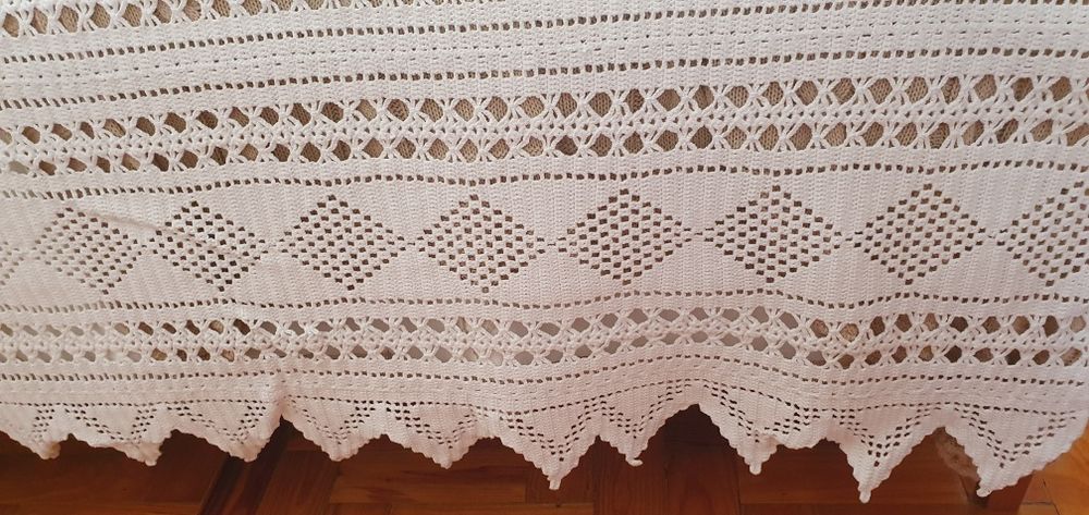 Colcha renda branca