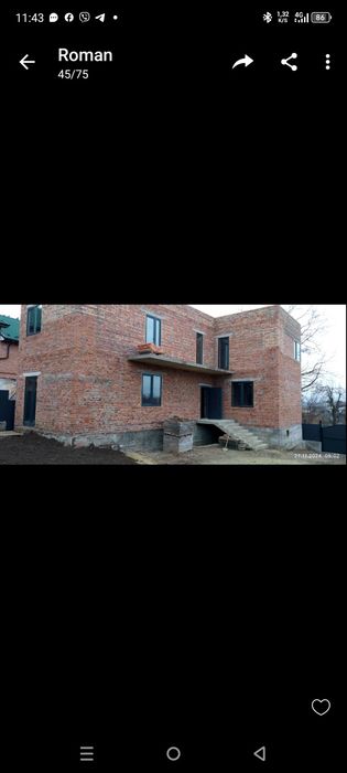 Продаж будинку  на горбочку Муроване