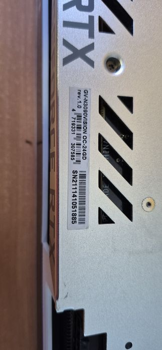 Відеокарта GIGABYTE GeForce RTX 3090 VISION OC 24G