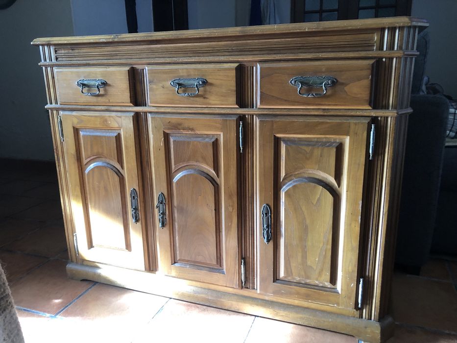 Sapateira em madeira pinho mel