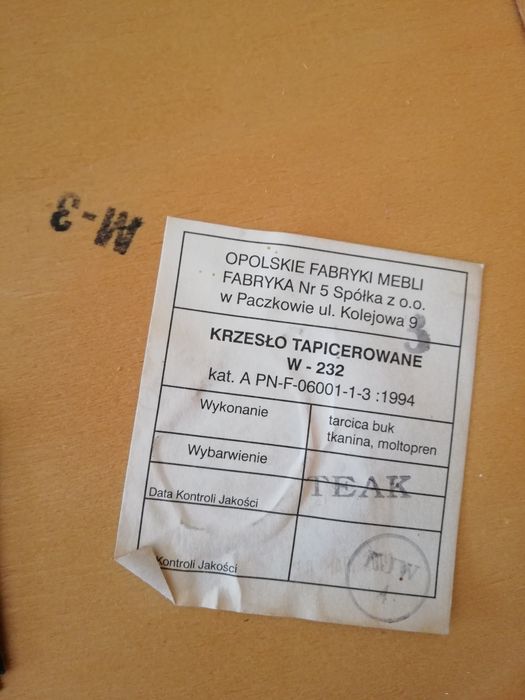 krzesła tapicerowane zielone 4szt za 599zł po renowacji