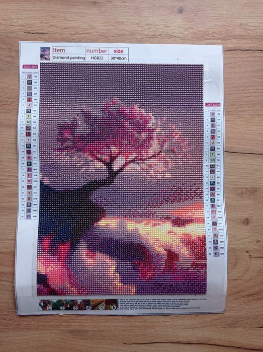 Gotowy haft diamentowy 30x40