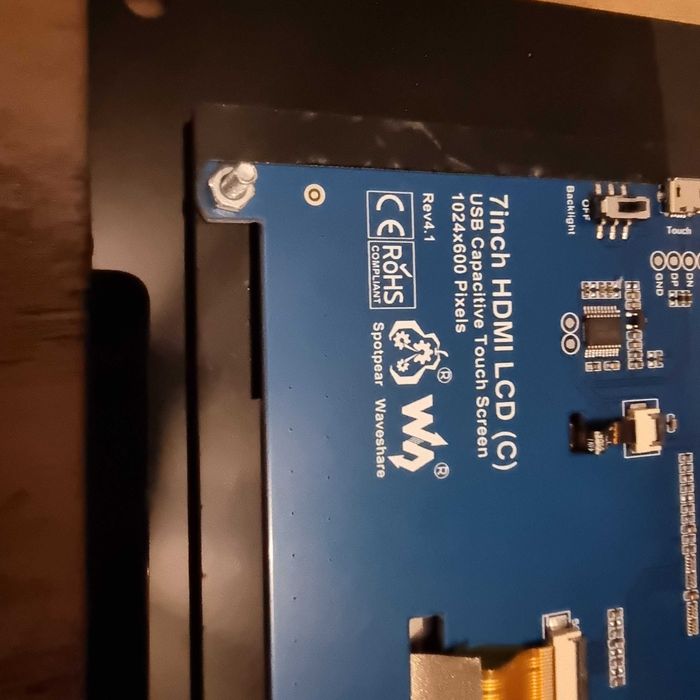 Ekran dotykowy C - pojemnościowy LCD  7'' Raspberry Pi 4B/3B+/3B/2B/0