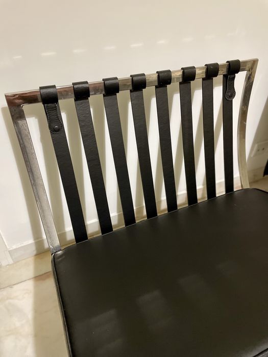 Par de poltronas Mies modelo Barcelona