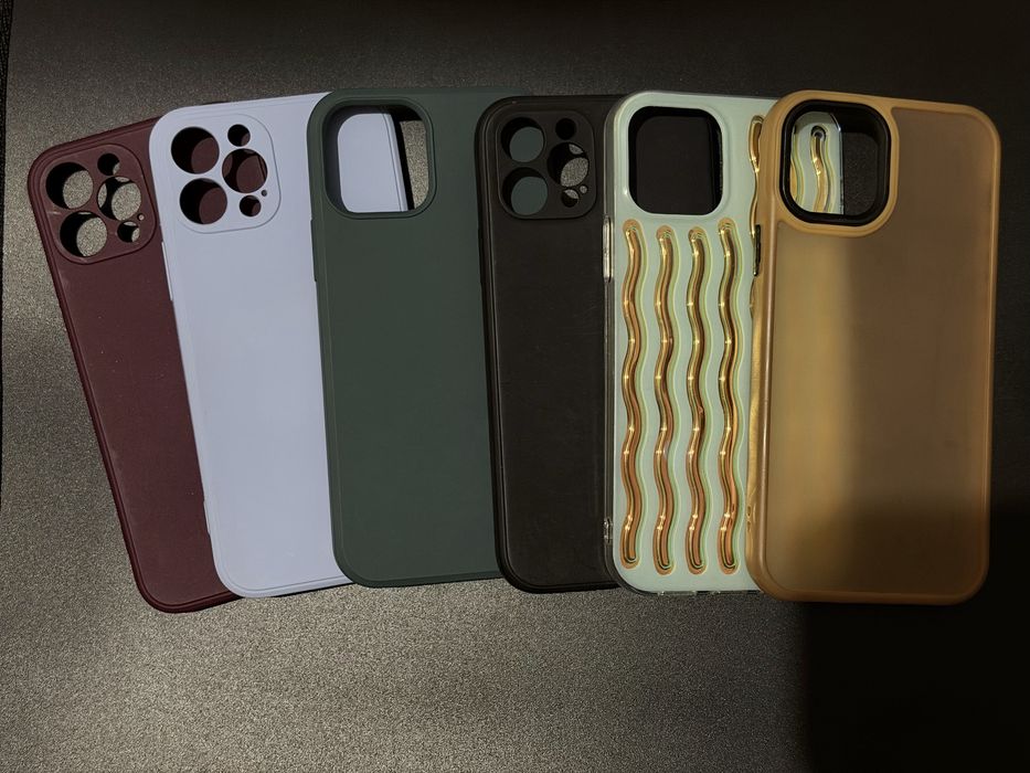 Набір чохлів на iPhone 12 Pro, 6 шт, одним лотом