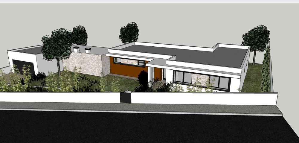 Terreno com projecto aprovado Moradia T4 Alvorninha Caldas da Rainha