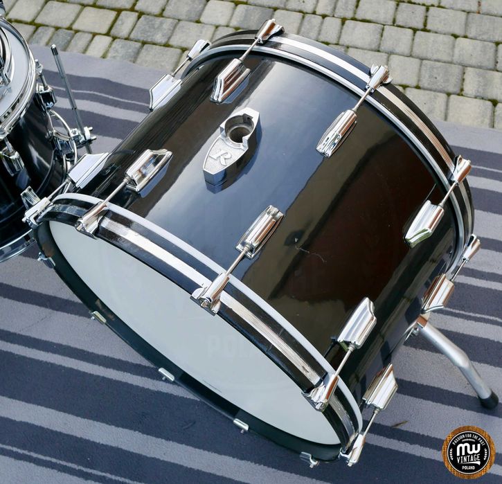 ‼️ Perkusja Rogers Big R 22", 12", 14" Black ‼️