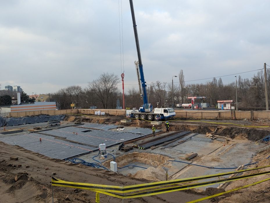 Usługi dźwigowe do 110 ton
