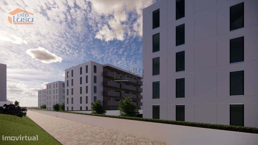 Apartamento T1 Novo varanda e lugar de garagem Vilar de Paraiso, Vi...