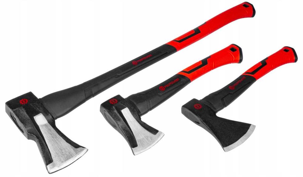 Siekiera rozłupująca Zestaw siekier do łupania 3 szt