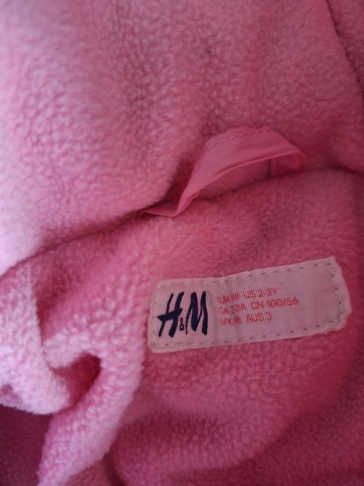 Kurtka jesienna zimowa ocieplana 98 H&M
