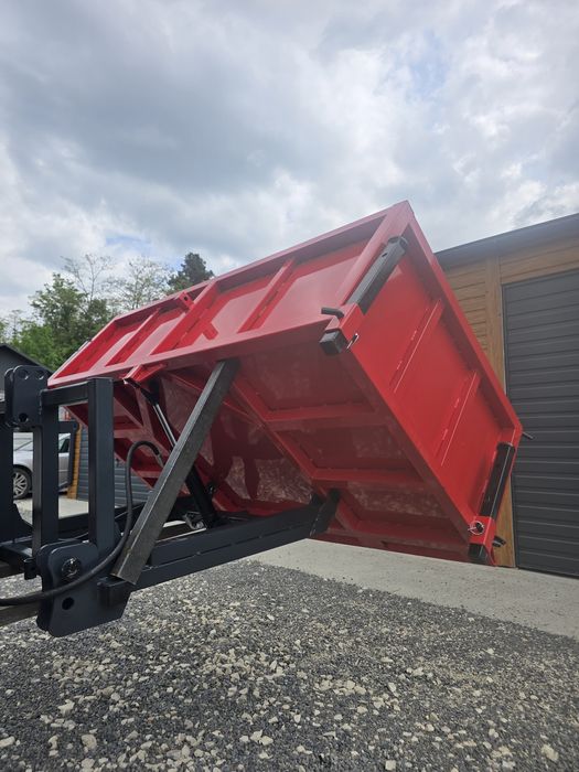 Nowa solidna skrzynia z kiprem hydraulicznym 1.5 m GWARANCJA