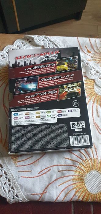 Pudełko na gry pc need for speed underground most wanted collectors se