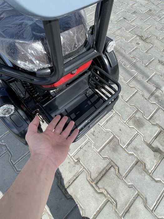 Триколісний електроскутер TopRider A3 | Електротрицикл для міста
