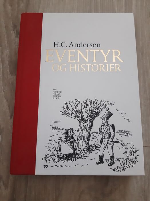 Livro em Dinamarquês do autor H. C. Andersen