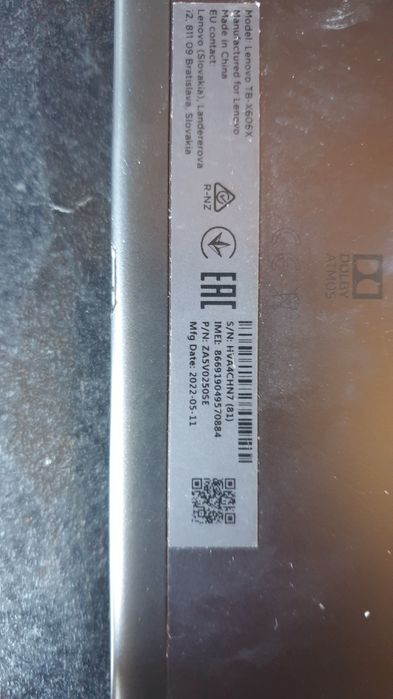 Tablet Lenovo TB-X606X e HUWAY AGS2-W09 ECRÃ PARTIDO