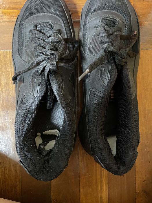 Черные nike air max
