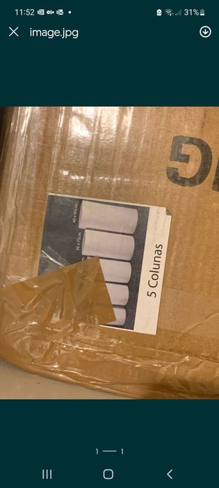 Aluguer de cilindros de decoração