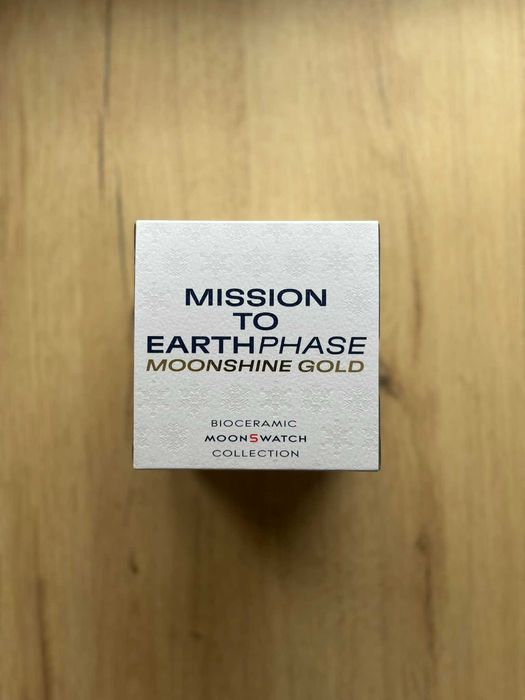 Omega x Swatch Bioceramic Moonswatch Mission To Earthphase Moonshine Gold Nowy Kolekcjonerski