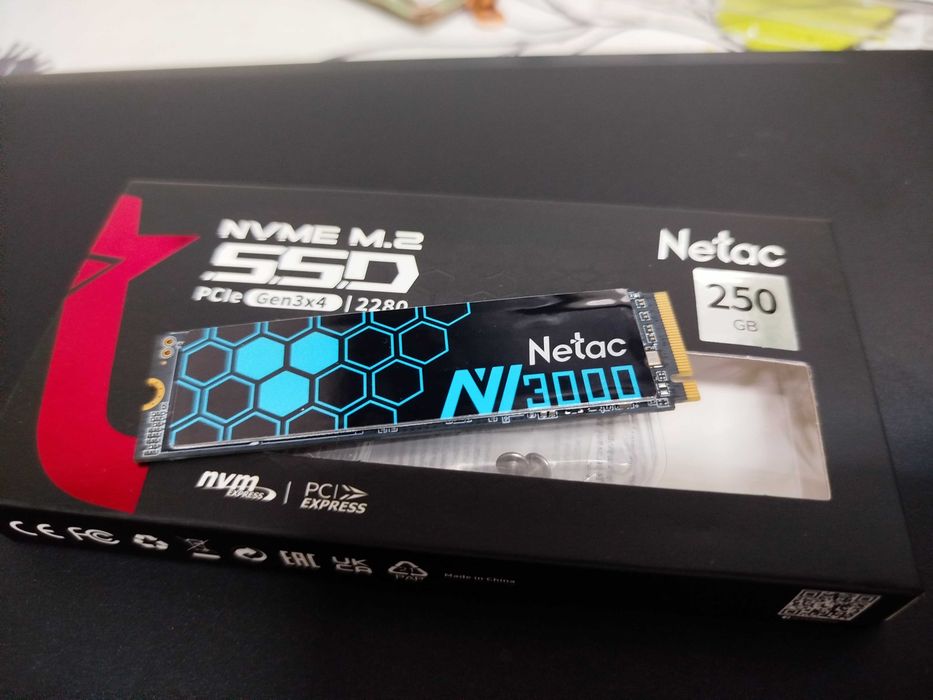 SSD Nvme Netac 250GB