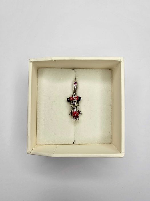 Srebrny charms do bransoletki Pandora Srebro 925 myszka minnie Disney