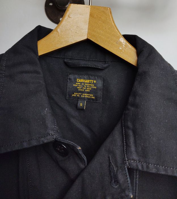 CARHARTT__bluza / koszula (S / M) utility workwear military USA / czarna