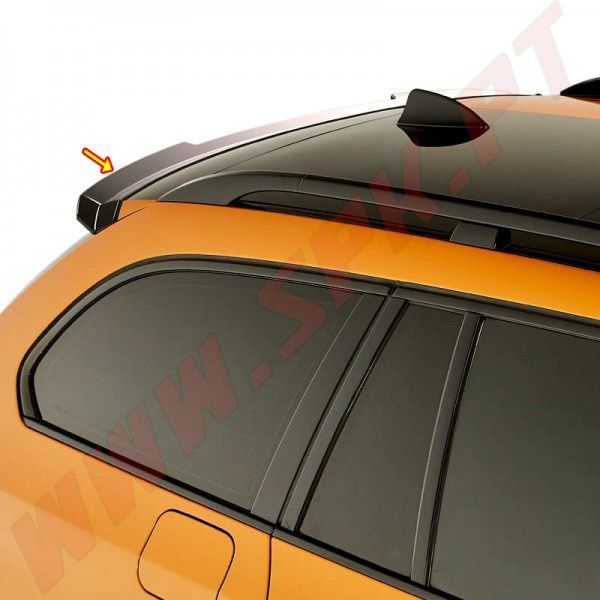 AILERON LÂMINA BMW E61 TOURING - Plástico Preto Brilhante