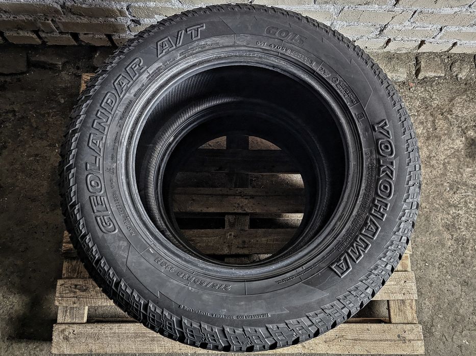 Пара 275/60r18 Yokohama A/T | 2023 | 7.5mm | Преміум всесезонні шини