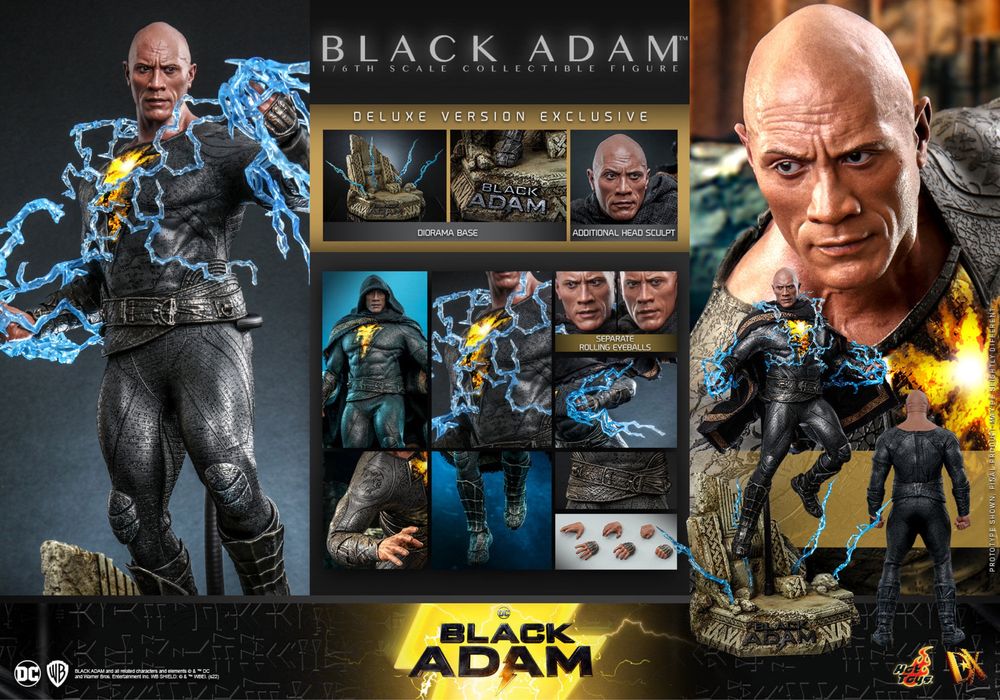 Фигурка 1/6 hot toys DX 30 BLACK ADAM