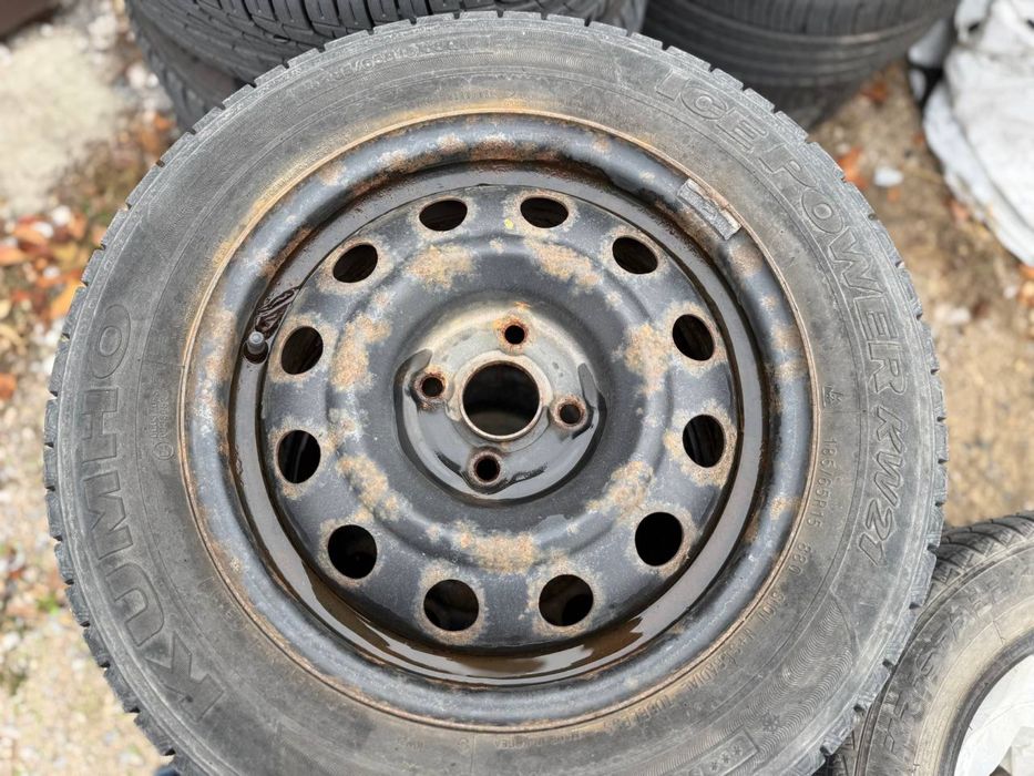 Продам 185/65 r15 резина зима, диски r15 kia rio 2013 рік