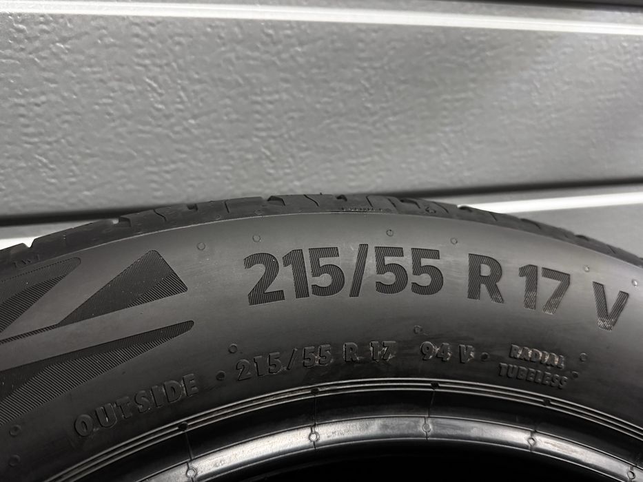 NOWE 215/55/17 z 2025r opony letnie CONTINENTAL Ecocontact 6