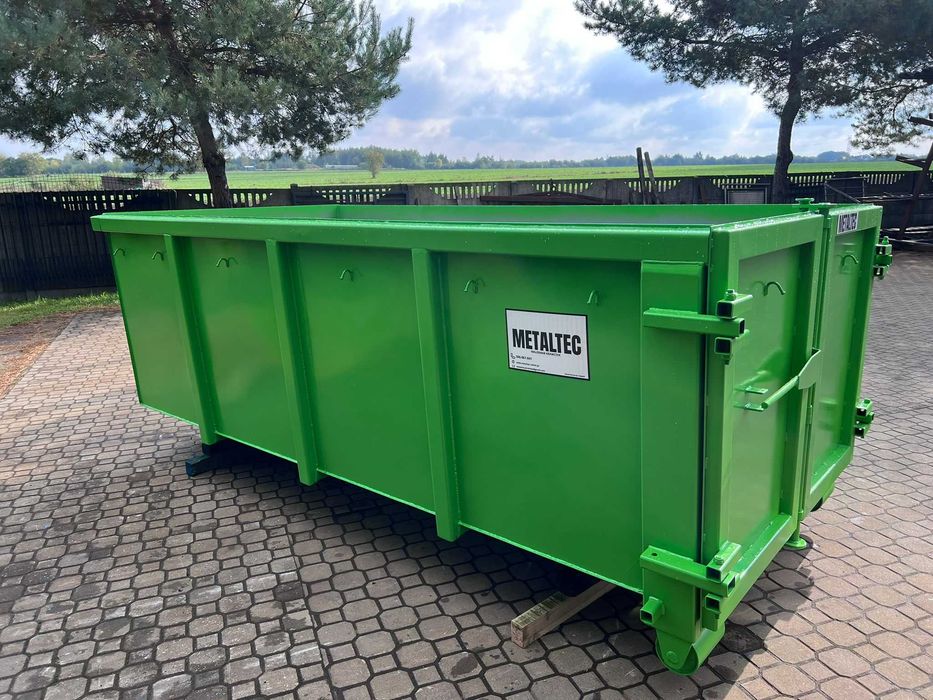 Kontener hakowy KP7 - 7m³ Na odpady / gruz / złom / śmieci