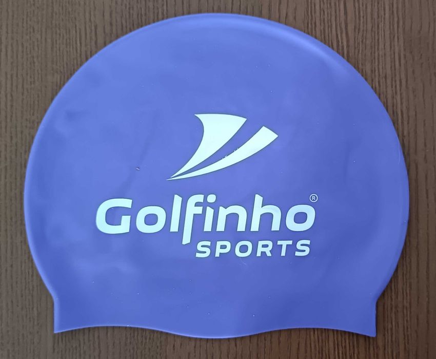 Touca de natação de silicone, Águas Abertas do Mondego , como nova, só usada uma vez no dia da prova.