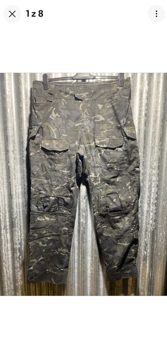 Spodnie na ryby lub do lasu black Multicam rozmiar XL