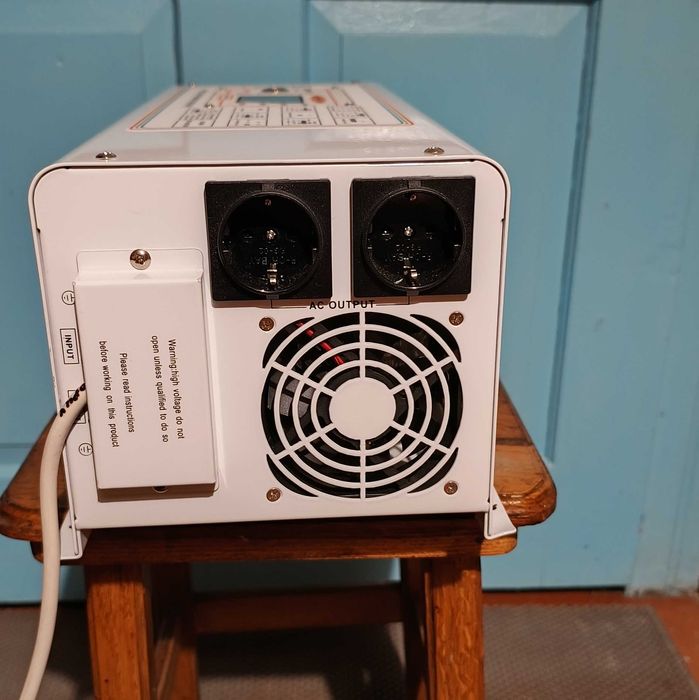 UPS ДБЖ 12V Гібридний Інвертор Сонячний 3000W/9000W УПС 3кВт синус