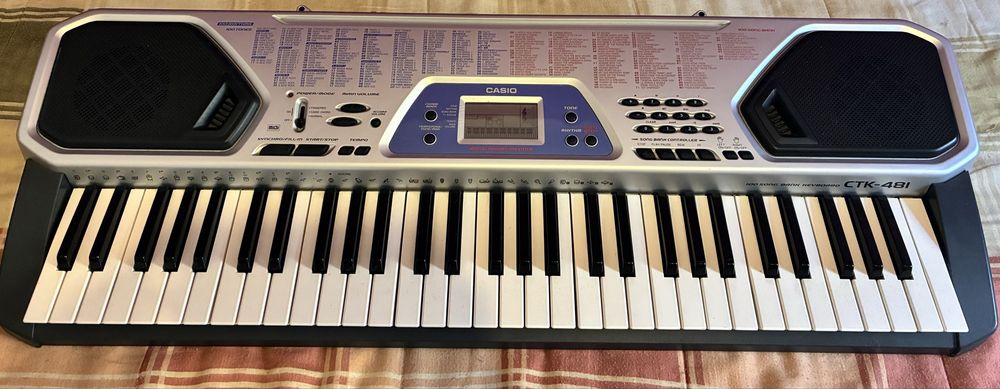 teclado casio ctk-481