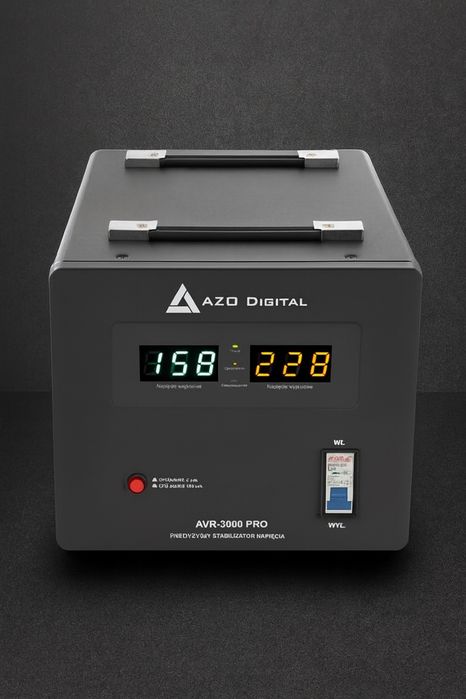 Стабілізатор напруги AZO AVR-3000 PRO.Чистий СИНУС, Точність 3%