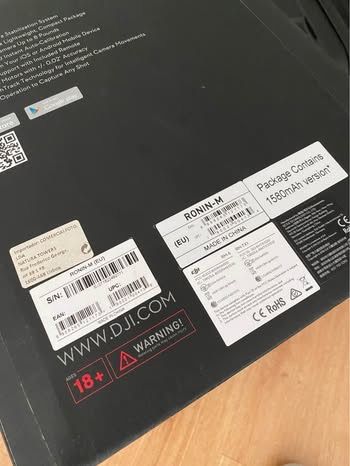 OPORTUNIDADE Estabilizador de Imagem Dji Ronin M TX1