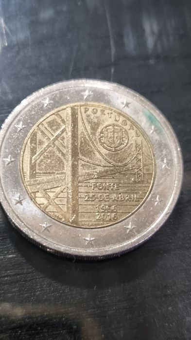 Moeda comemorativa da ponte 25 de Abril