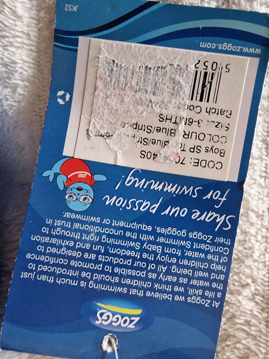 Zoggs strój kąpielowy 3-6 mies.